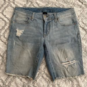 Mossimo Mid Rise Bermuda Shorts